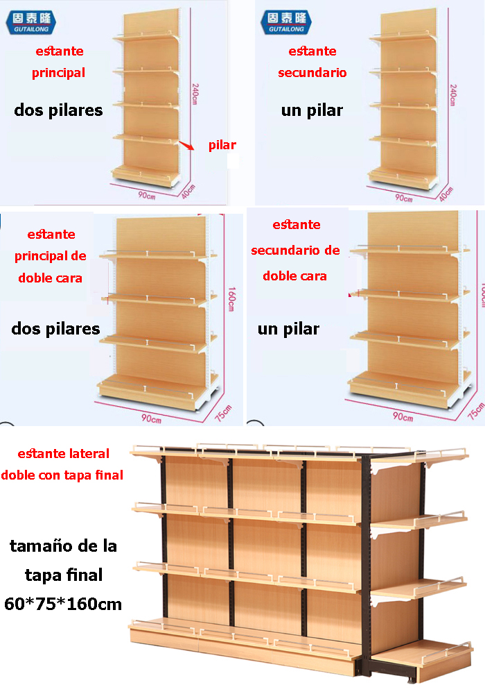 estanterías de tiendas de conveniencia estanterías de tiendas maternas e infantiles estanterías de tiendas